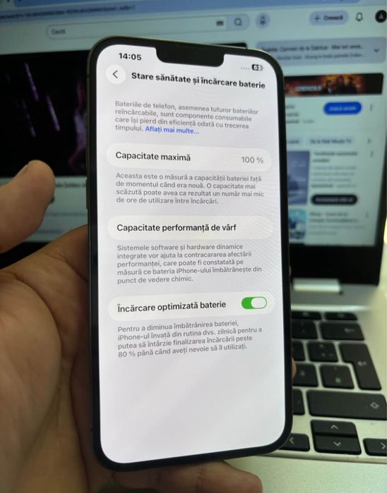 Vand iphone 13 pro Max la cutie stare foarte buna de functionare