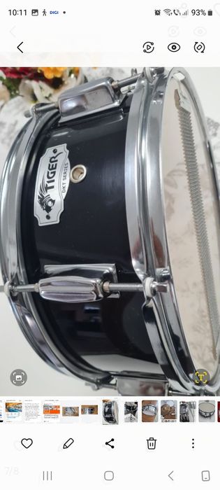 Toba snare Sonor,Tama,Tacton,Aria
