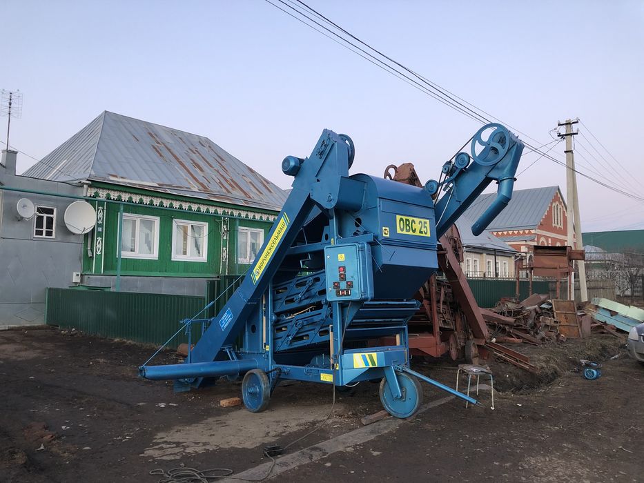 Овс 25 очиститель самопередвежной