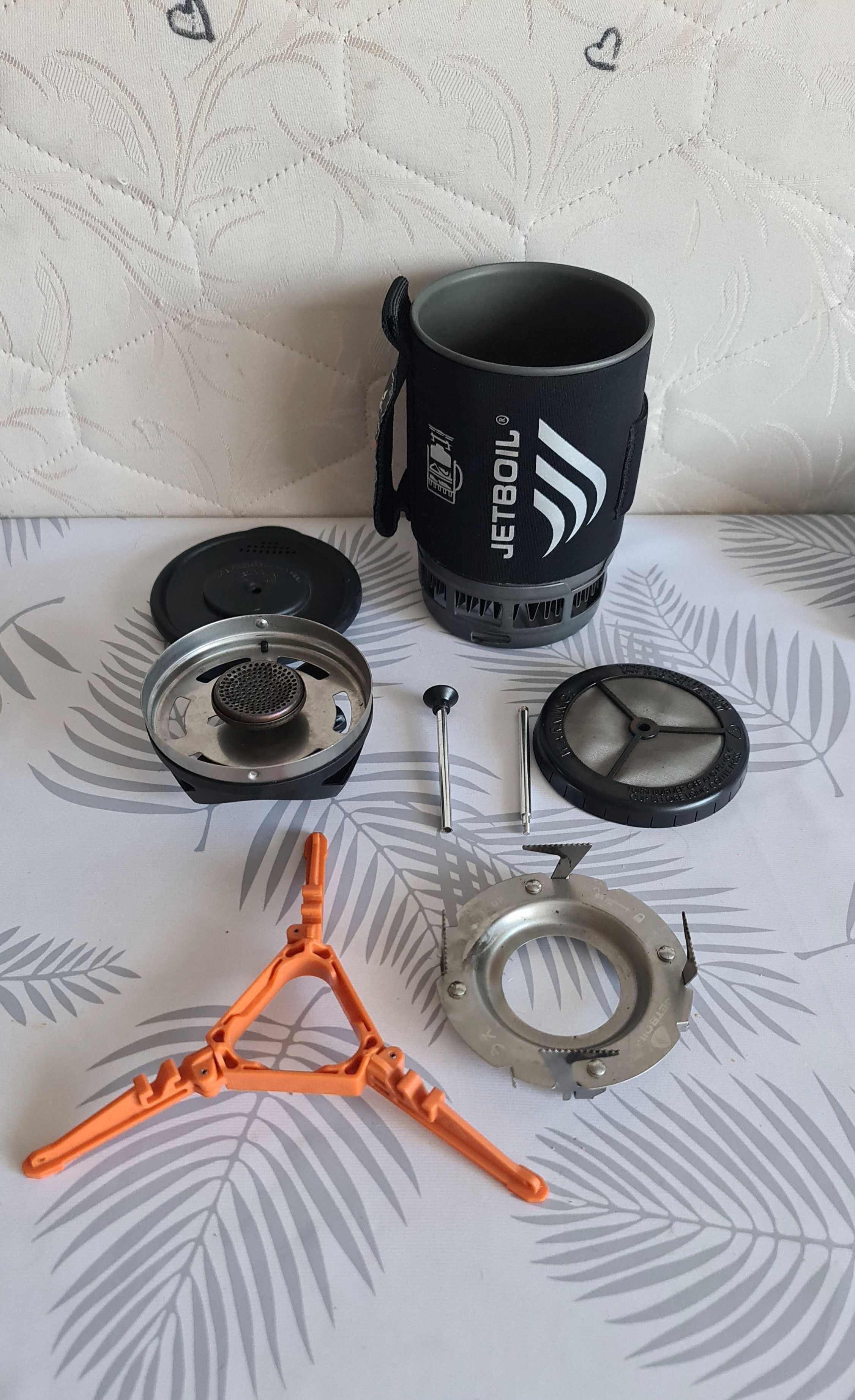 Jetboil carbon zip с coffee set и адаптер