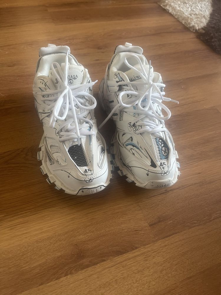 Balenciaga Track White 44
