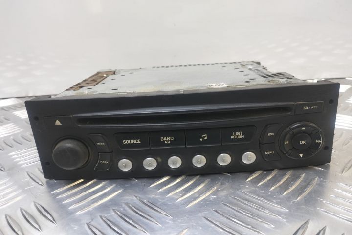 Radio / CD player 96537894xt00 Citroen C3 prima generatie
