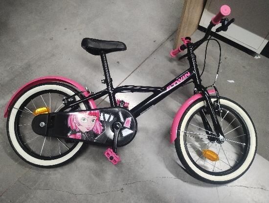 B Twin  Spy Hero Girl 16" - produs resigilat - (SecondHand) Decathlon