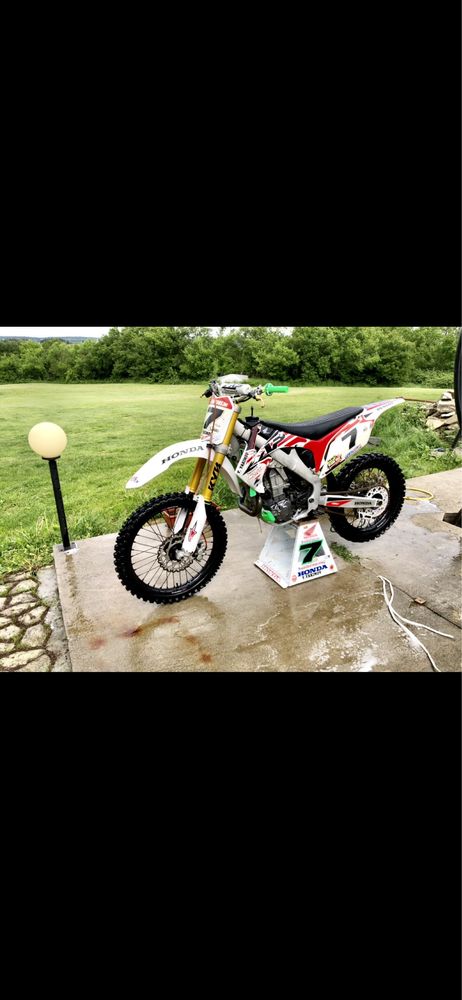 HONDA CRF450R на части