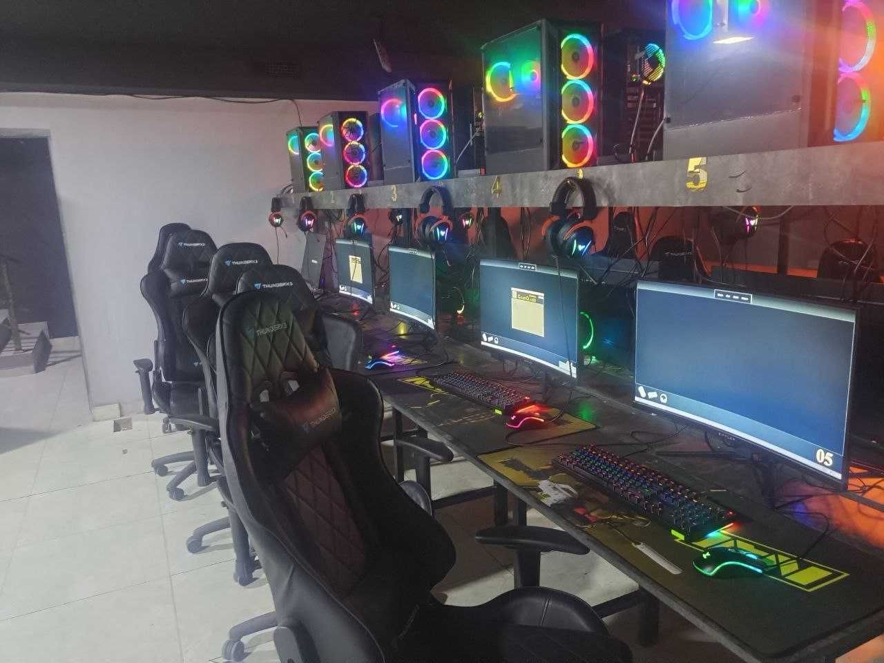 Игровой компьютер 10 комплект с кресла! Game klub!