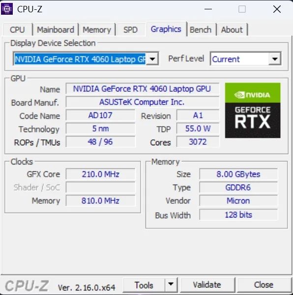 Asus ROG Strix G614JVR, i9 14900HX, 32GB DDR5, NVIDIA RTX 4060