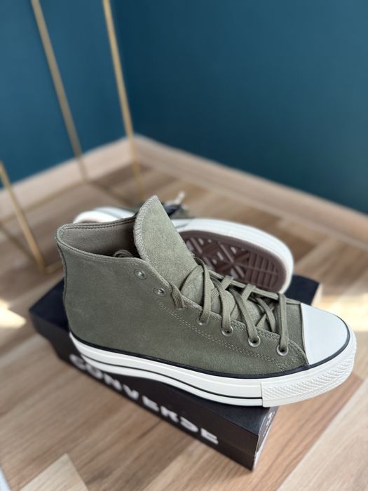 Converse Chuck Taylor All Star 70 suede kaki marimea 41 noi
