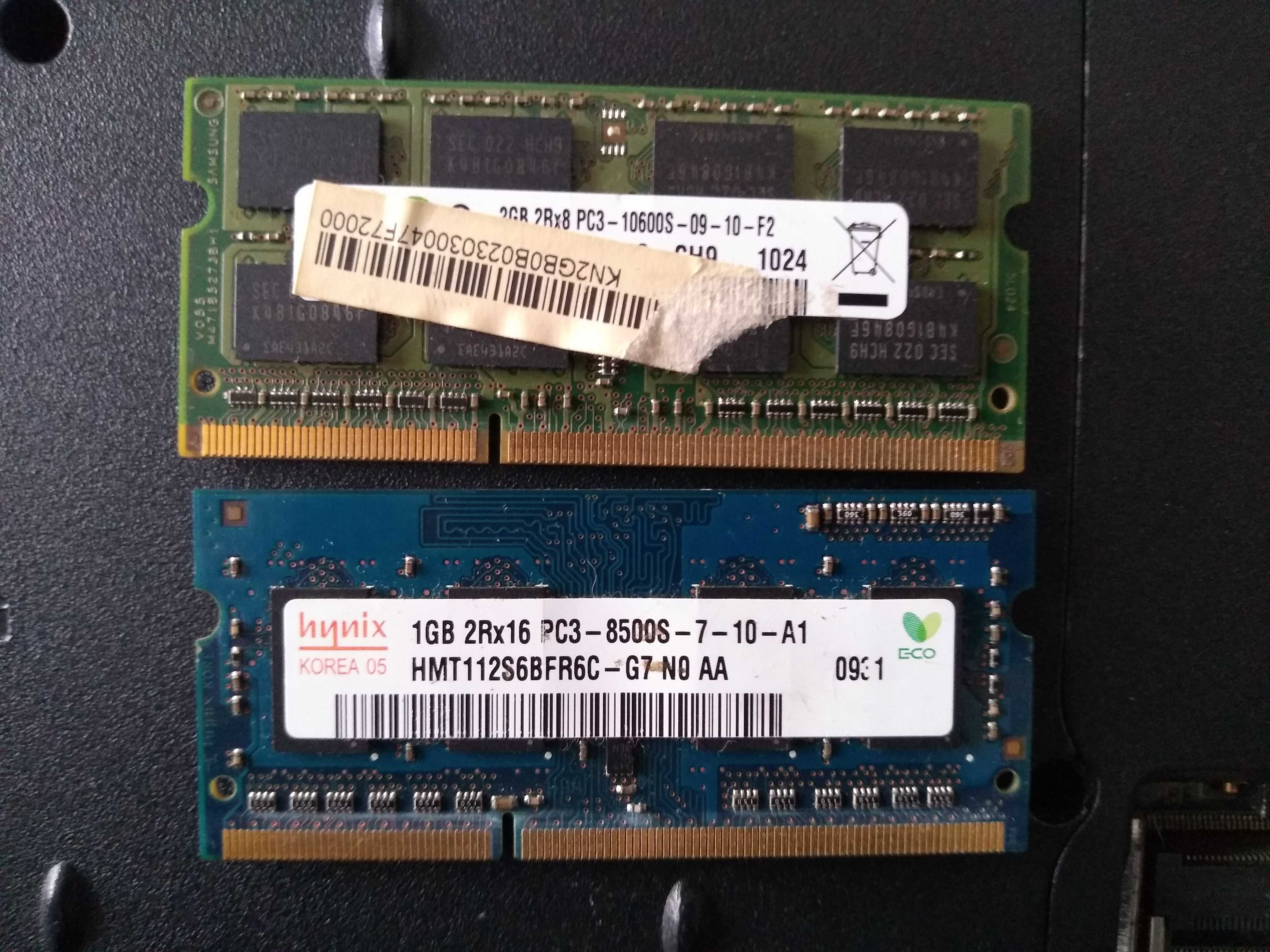 Vând memorii RAM laptop DDR3