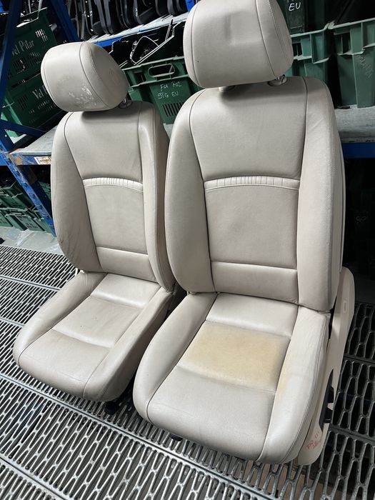 Scaune piele crem oyster bmw f10 f11 lci facelift incalzire de anglia