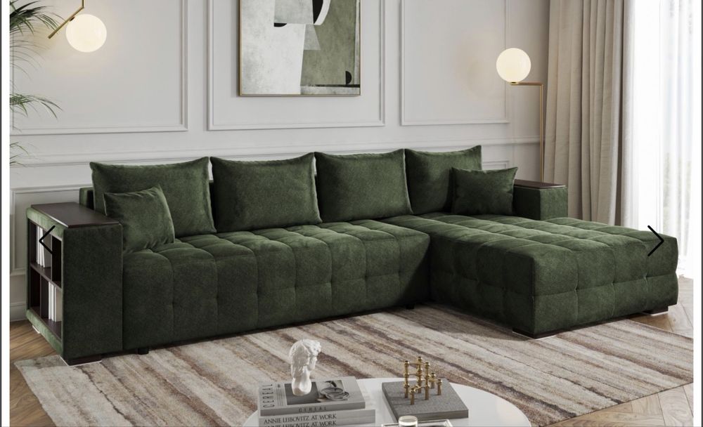 Нов ъглов диван с фунлция сън