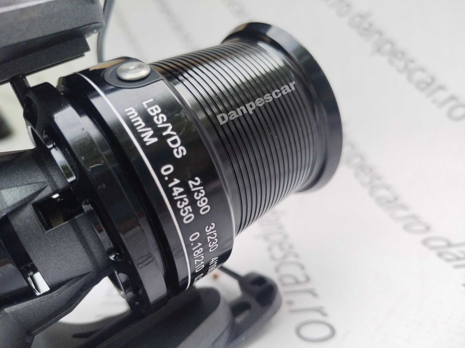 SET 2 Mulinete Feeder si Crap PRO FL NOBLE HP5500 cu tambur Long Cast