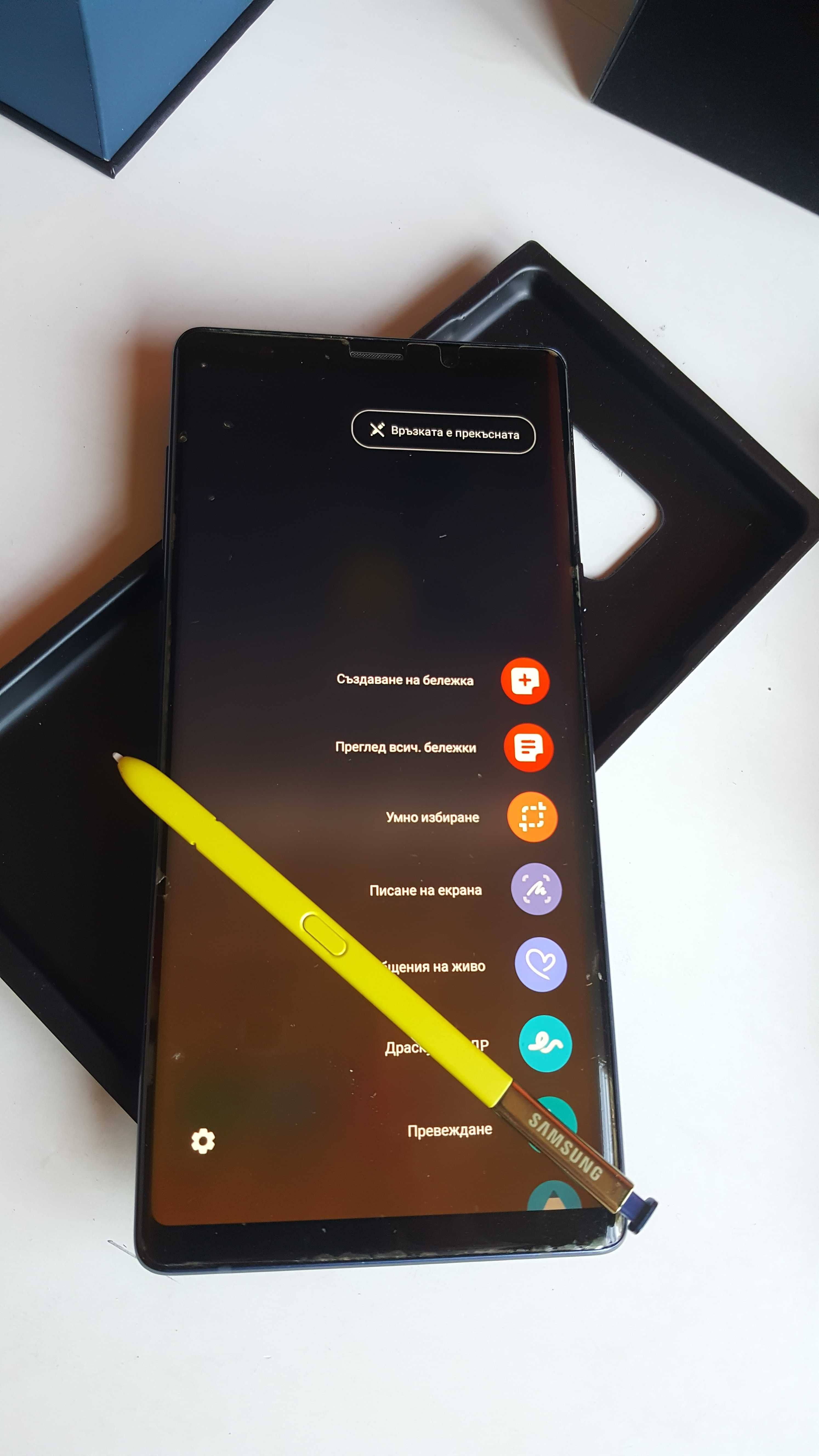 Samsung Note 9 Blue 128 gb