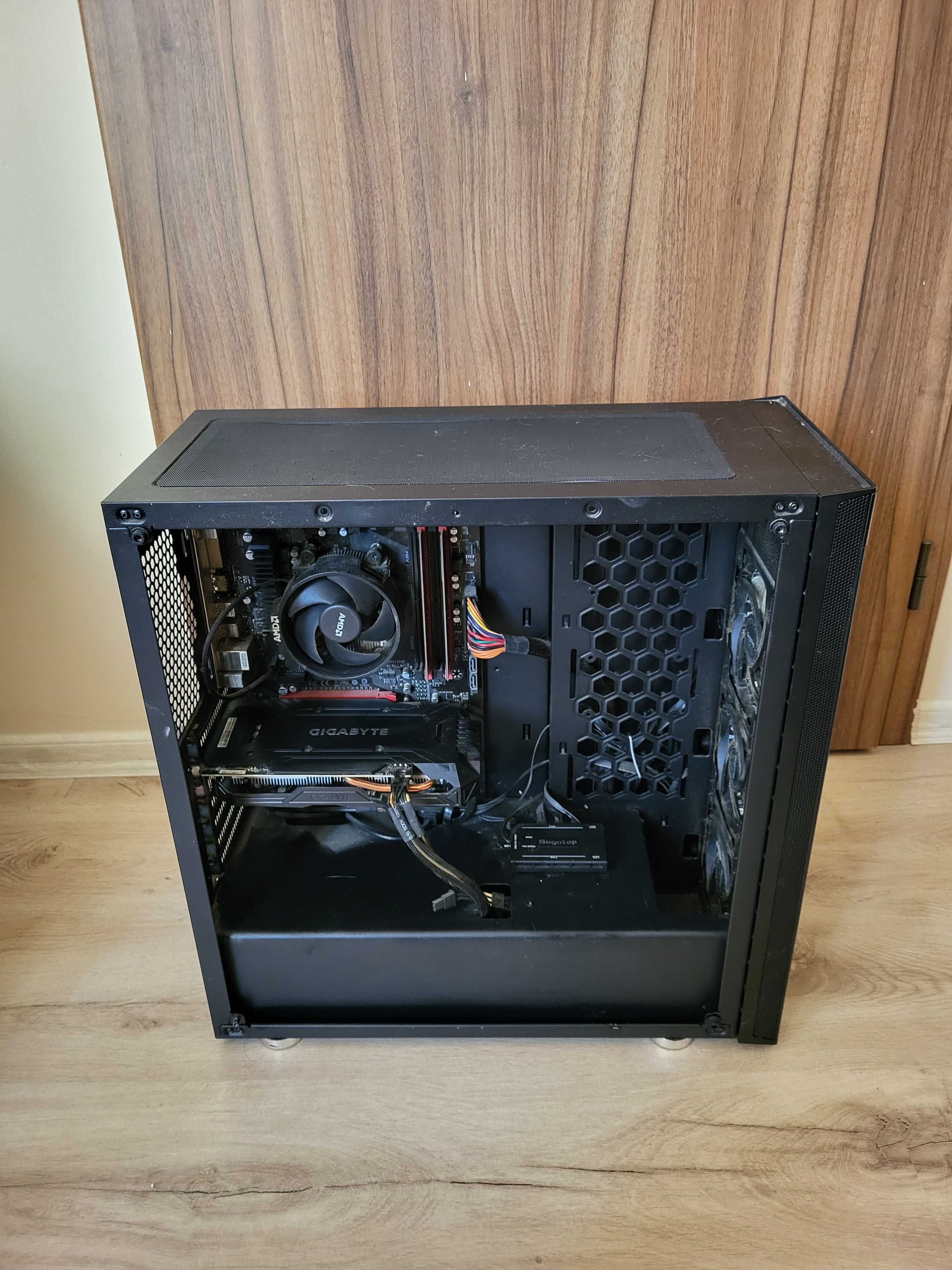 Компютър - GeForce GTX 1060 6GB, AMD Ryzen 5 1400 Quad-Core 3.20 GHz