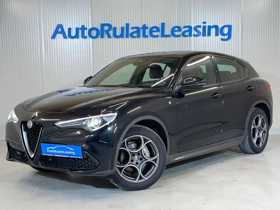 Alfa Romeo Stelvio GARANTIE 2 ANI, Piele, Volan+scaune incalzite, ACC, Navi