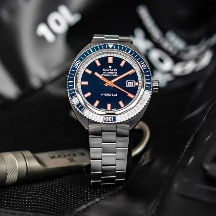 EDOX Hydro-sub сертифициран COSC limited дайвър с Caliber 806