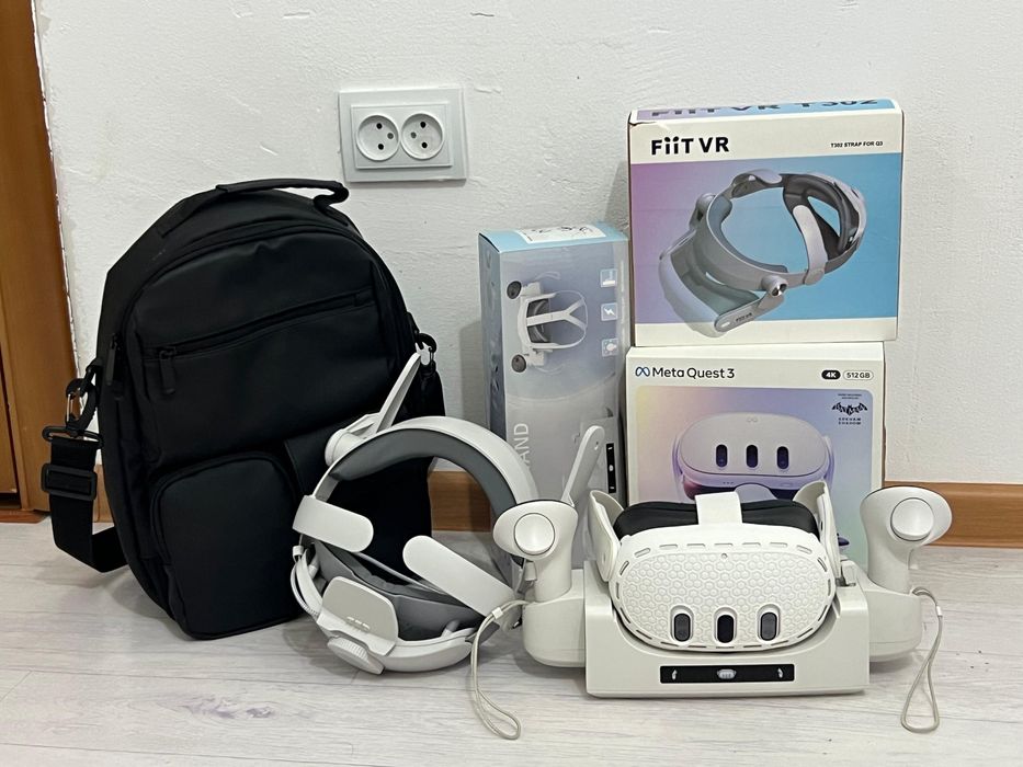 VR Meta quest 3 512GB со всеми аксессуарами