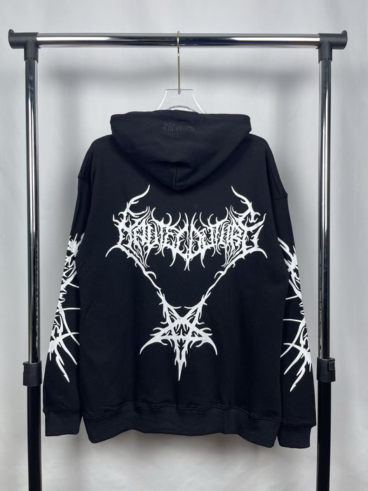 Vetements Black “Punk Love” Hoodie |  Hanorac Vetements