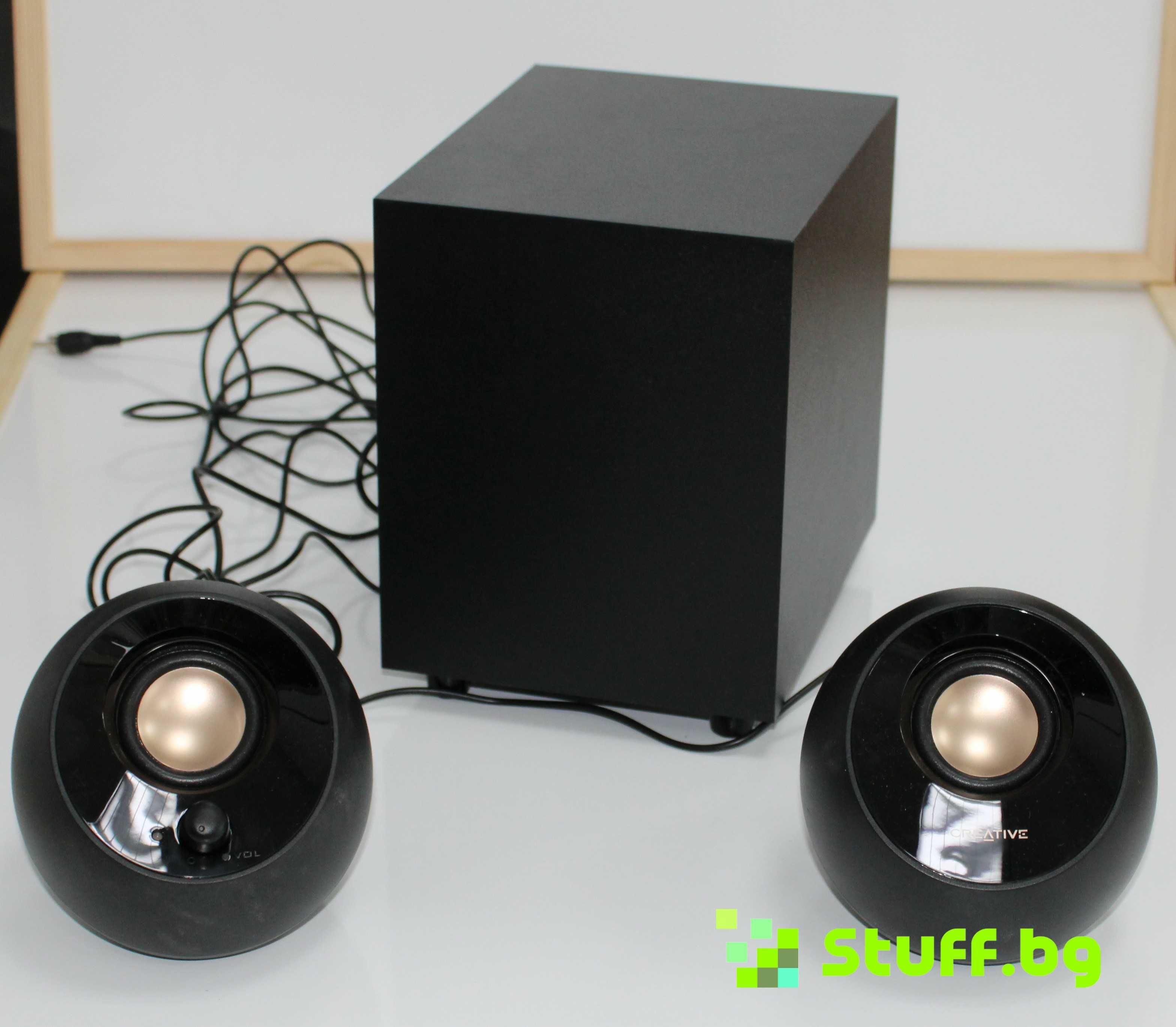 Creative Pebble Plus 2.1, 8W RMS Speakers тонколони