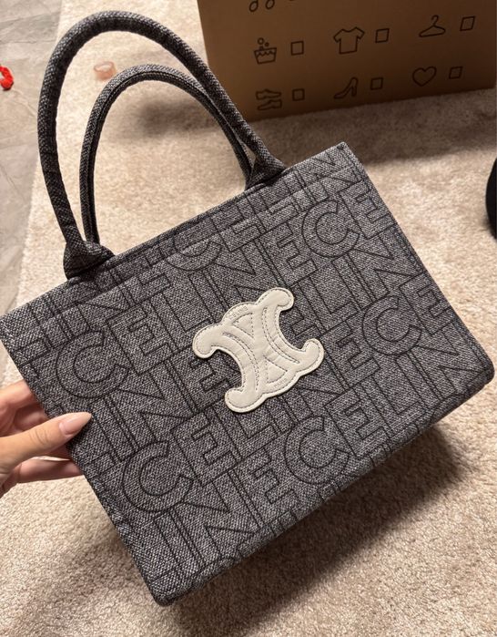 Сива дамска чанта CelinE*