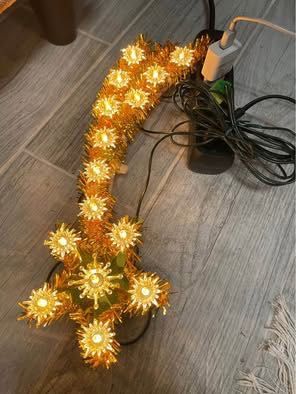 ретро немски коледни лампички