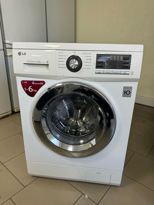 Стиральная машина LG 6kg inverter в идеальном состоянии