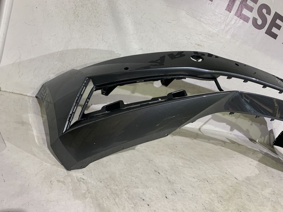 Bara fata Skoda Superb 3, facelift, 2019, 2020, 2021, 2022, 2023, cod origine OE 3V0807221M, cu gauri pentru spalatori faruri si senzori de parcare (4).