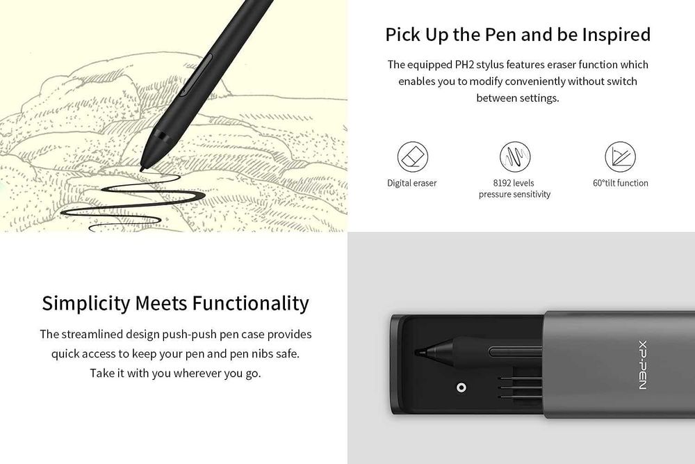 Tableta grafica XP-PEN Artist 16 PRO TP, 15.6" 4K UHD 3840 x 2160