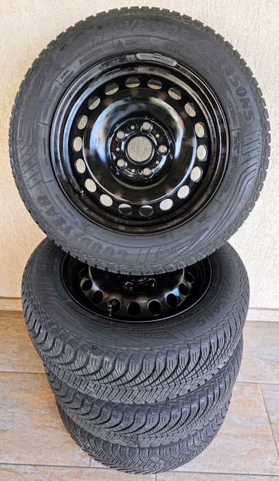 Set roti AllSeson iarna-vara VW 195 65 R15 GOODYEAR profil 7mm DOT21