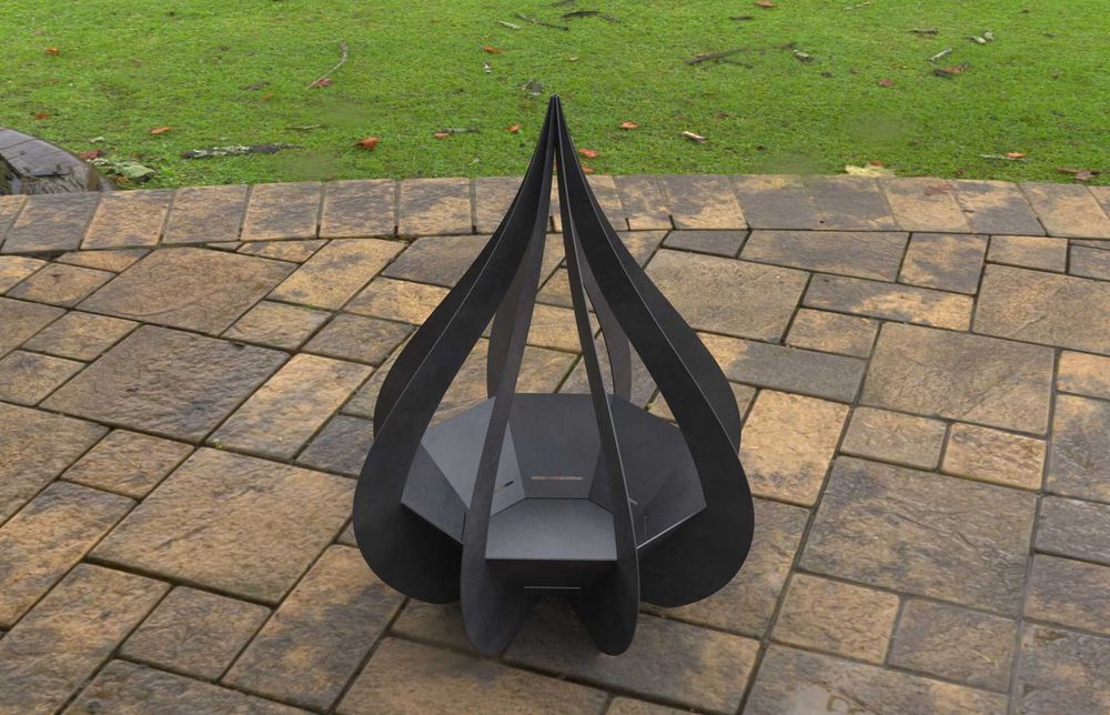 Focar gradina Lacrima de Foc - vatra foc