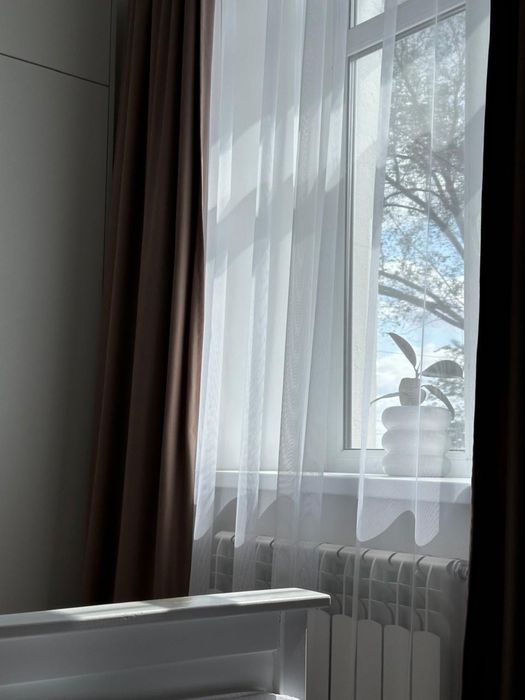 Шторы и тюль с гардиной