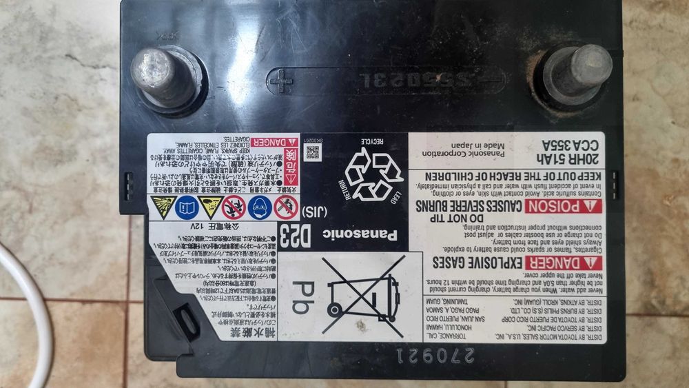 Baterie Lexus RX450h Start-Stop, originală