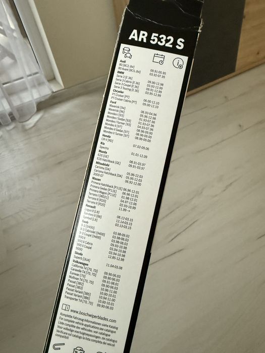 Чистачки Bosch Aero Twin AR 532 S