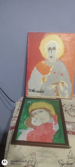 Icoana pictata manual