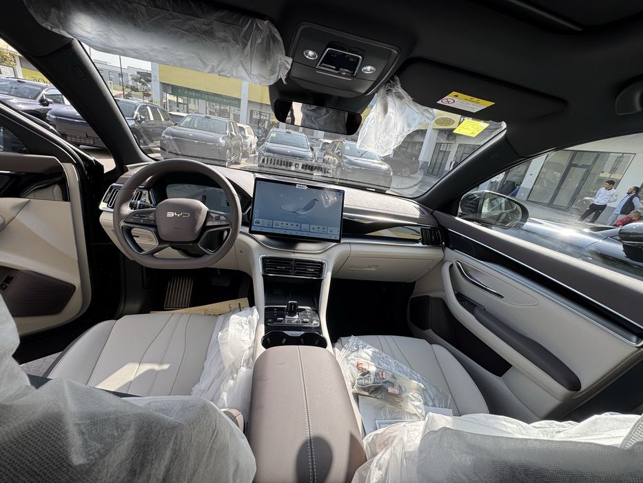 BYD CHAMION 2025-26 Smart 605 km qora narda grey oq