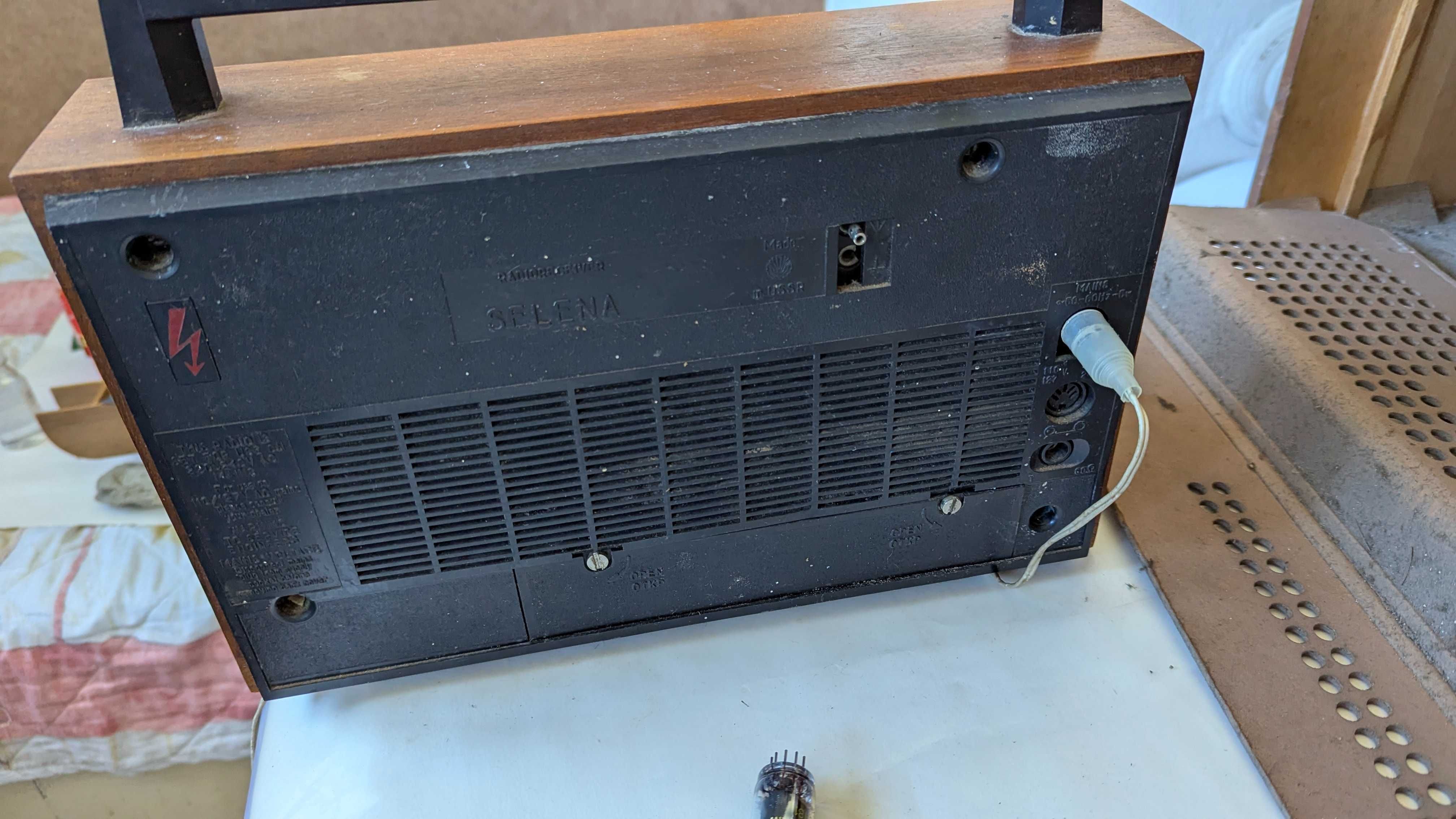 3 РАДИА (Retro REMA 2080 Phono + SELENA B210 Made in USSR + VEF 206)