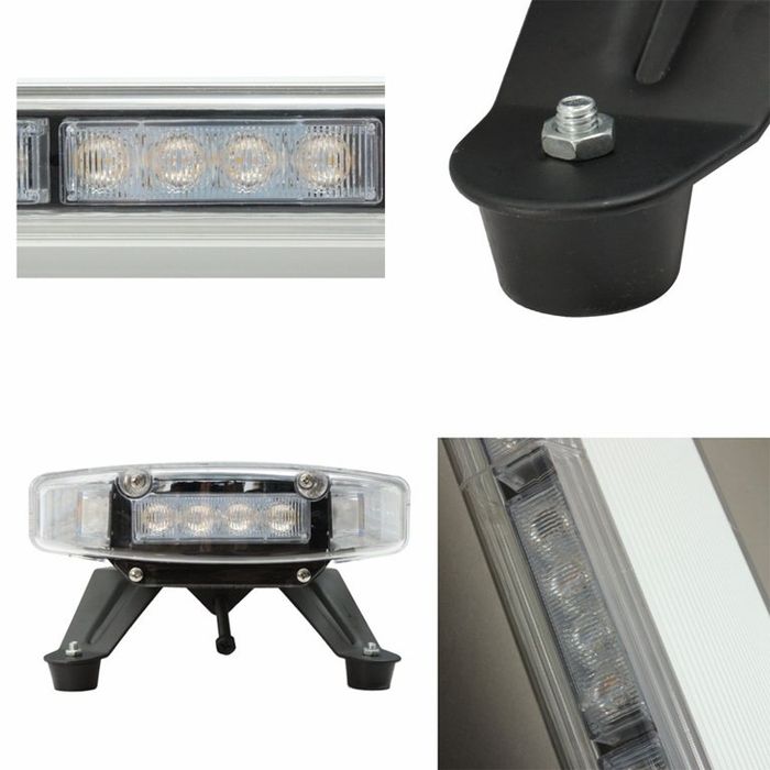 100 см LED диодна аварийна сигнална лампа за таван 12-24V маяк, буркан