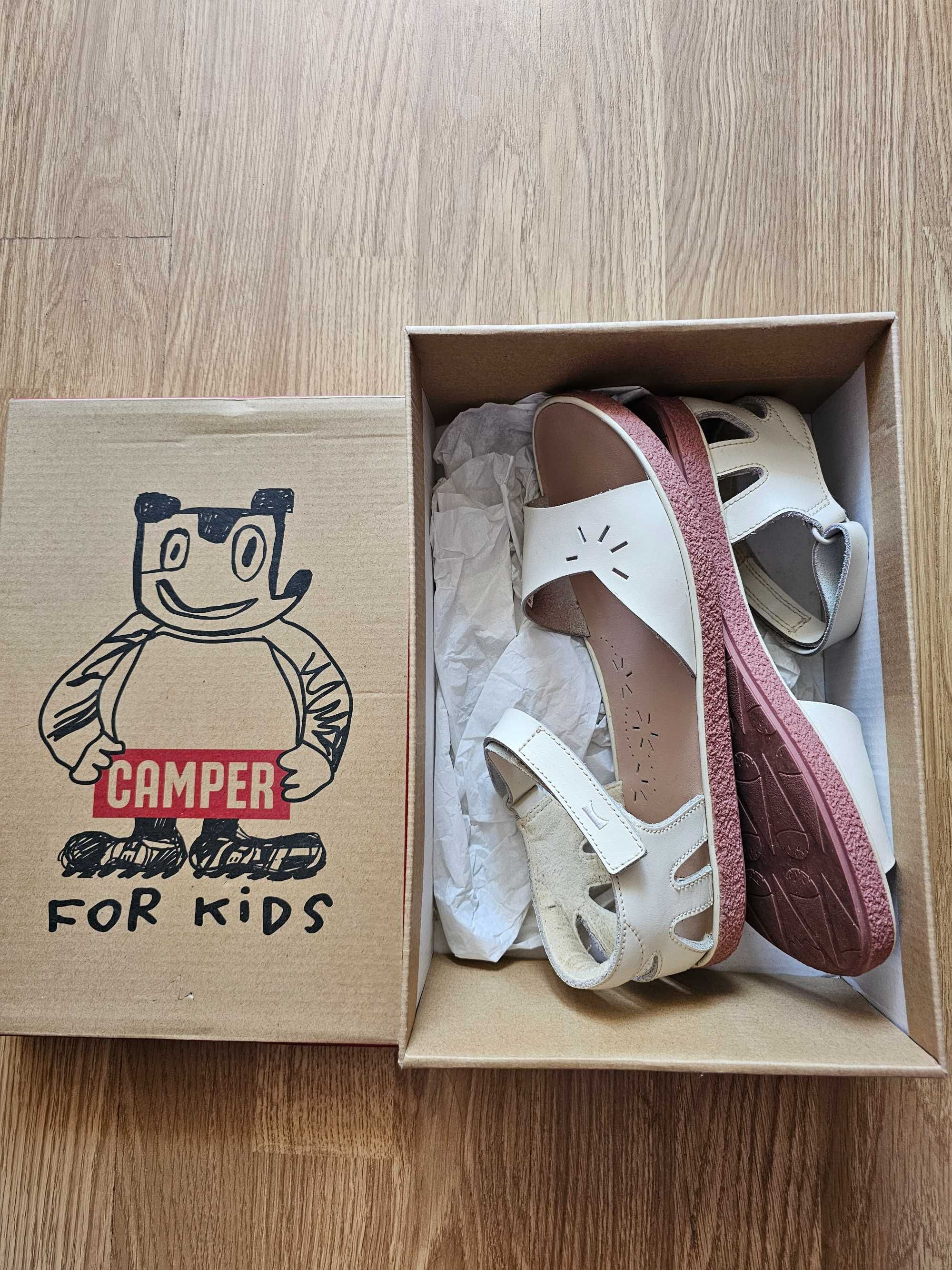 Camper сандалки естествена кожа