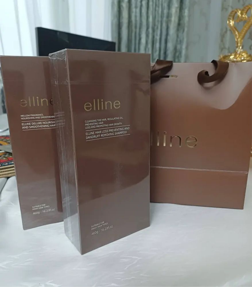 Elline шампунь и бальзам для волос
