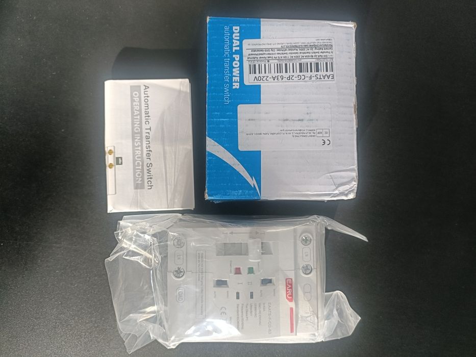 ATS Automatic transfer switch Dual Power ATS 63A