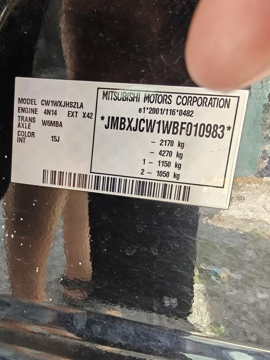 Mitsubishi Outlander 4wd diesel