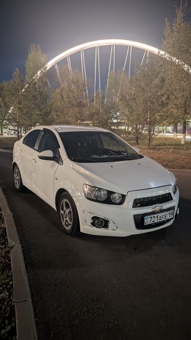 Chevrolet aveo t300 на полном ходу