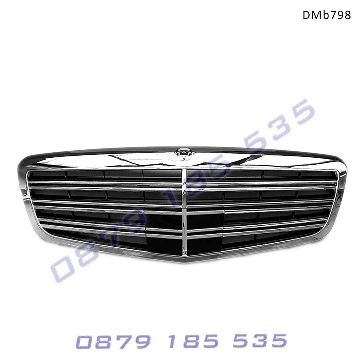 Предна решетка хром черна Mercedes S W221 тунинг мерцедес с класа 221