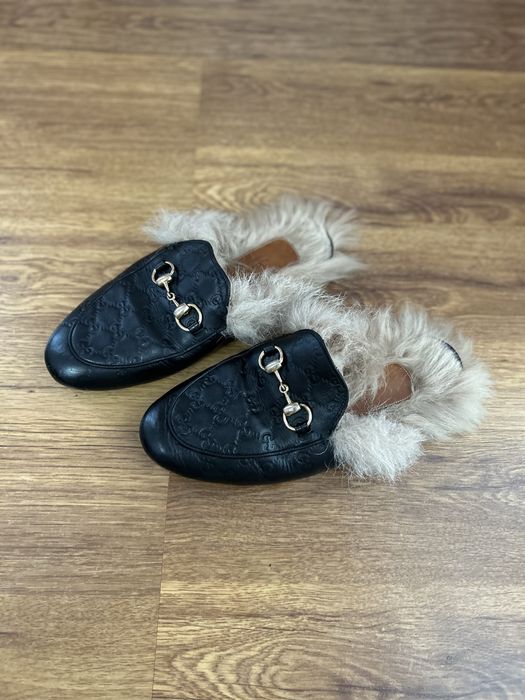 Papuci Gucci cu Blana