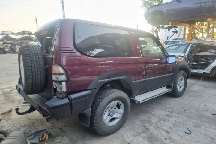 Interior textil scaun sofer bancheta spate plafon plafoniera torpedou  Toyota Land Cruiser Prado, J90, an 1998 dezmembrez