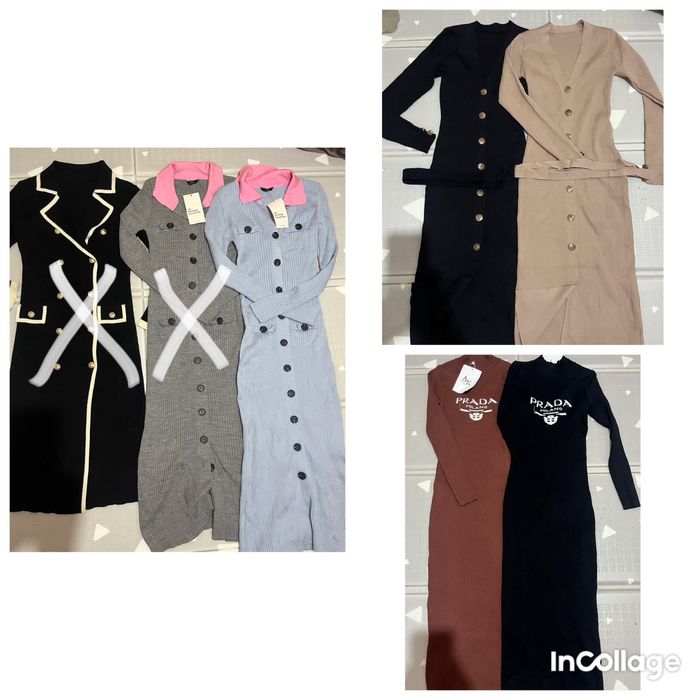 Продам трикотажные разные платья