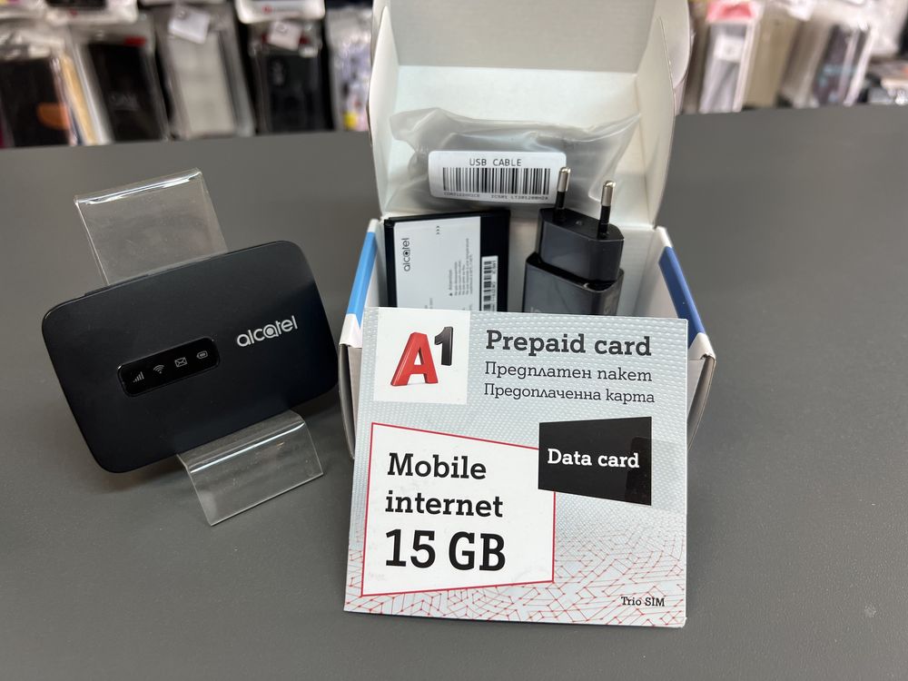 Интернет за компютър чрез сим карта или рутер 15 GB sim card