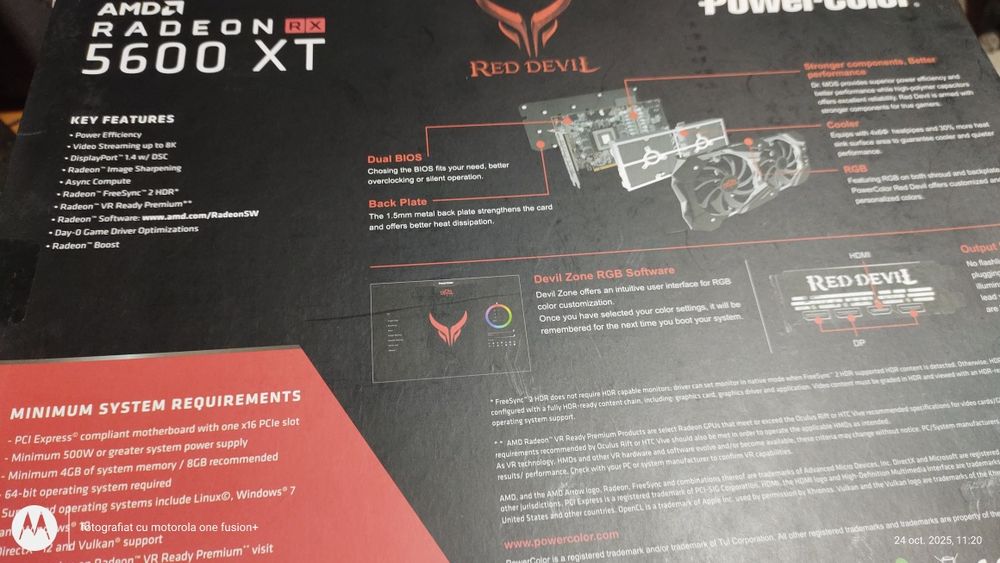 Placa video AMD Radeon RX 5600 XT