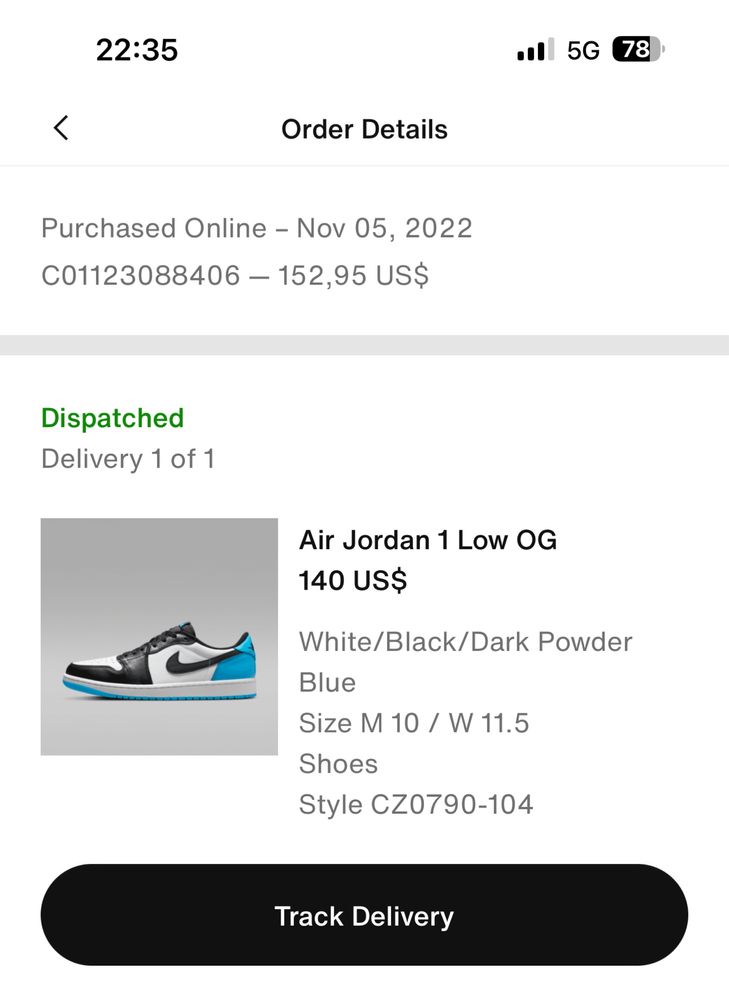 Jordan 1 Low UNC/Powder Blue