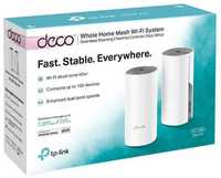 Wi-Fi роутер Tp-link Deco E4 (2-pack) AC1200