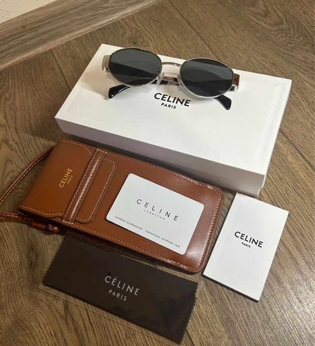 Ochelari Celine Argintii
